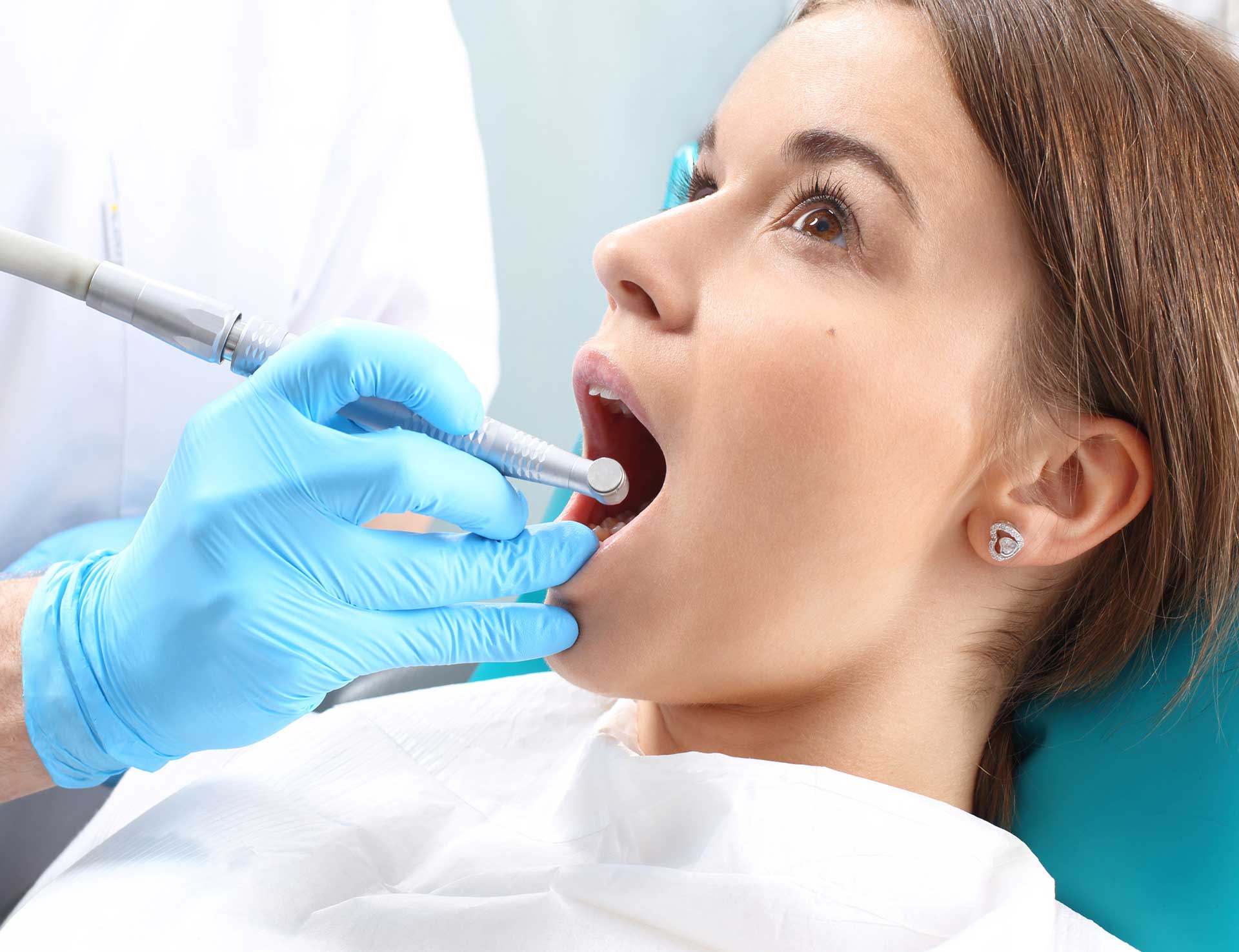 Paciente con miedo al dentista